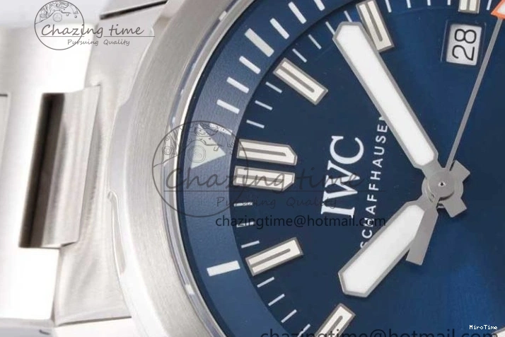 MIROTIME 0215 Versatile Aquatimer SS IW3290 V6SF 1:1 Best Edition Blue Dial on SS Bracelet A 7031